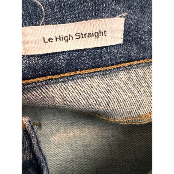 Frame Jeans Le High Straight Leg Distressed  Denim Jeans Size 29 - Picture 4 of 5